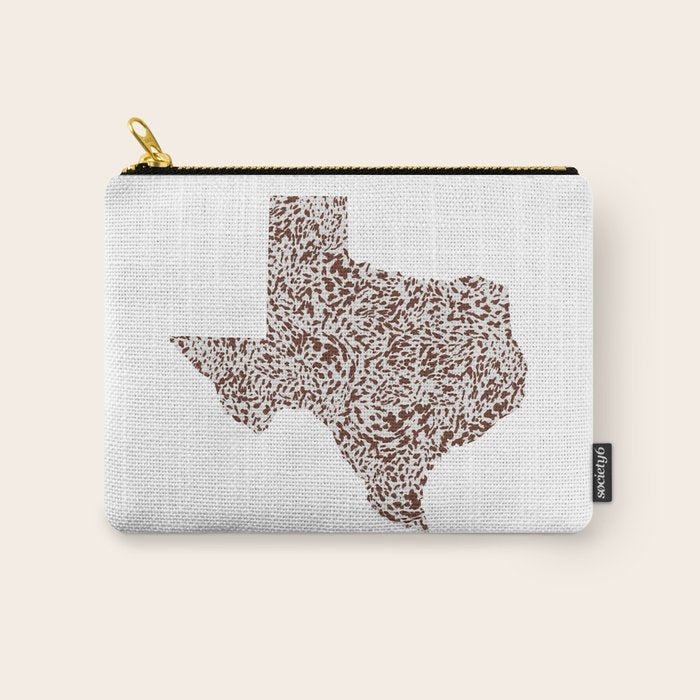 Texas Appaloosa Hide Carry All Pouch Gallery Image 1