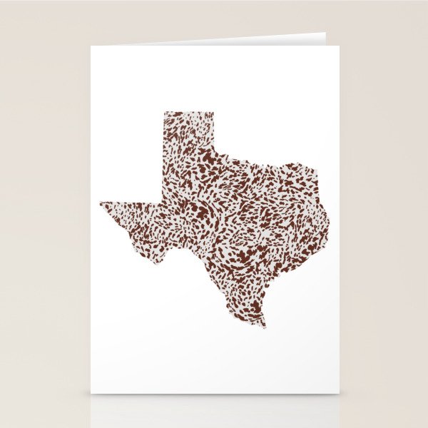 Texas Appaloosa Hide Stationery Card Gallery Image 1