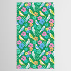 Parakeet Paradise Tablecloth Gallery Image 2