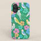 Parakeet Paradise iPhone Case Gallery Image 1