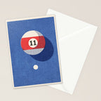 BALLS / Billiards II Stationery Card Gallery Image 2