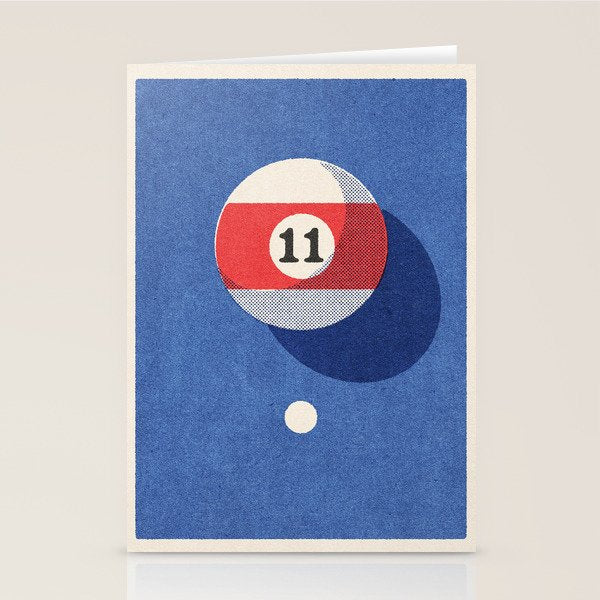 BALLS / Billiards II Stationery Card Gallery Image 2