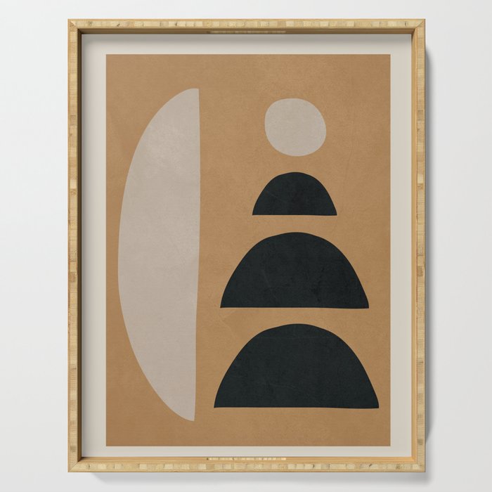 Abstract Balance 11 Serving Tray Gallery Image 1