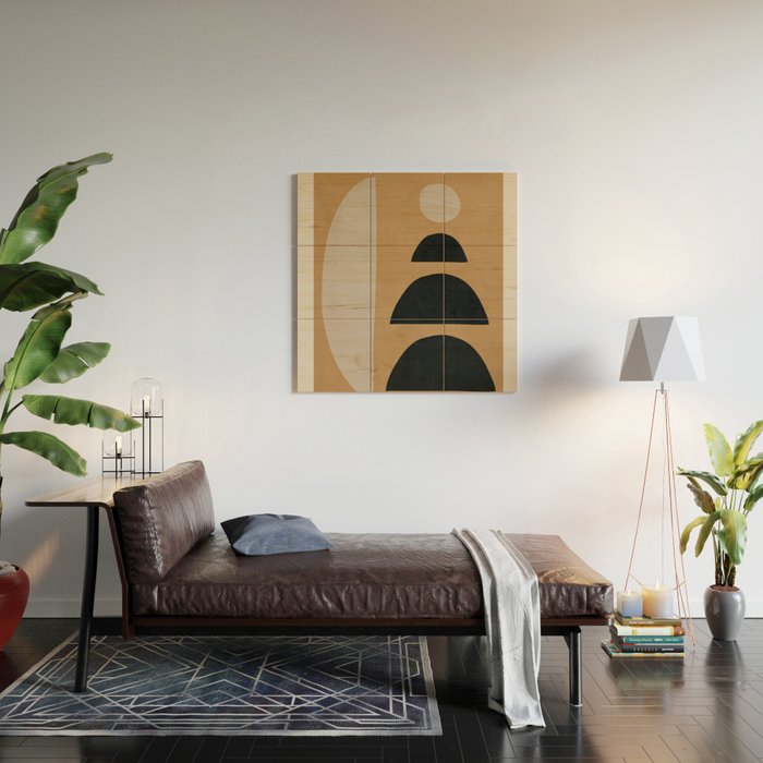 Abstract Balance 11 Wood Wall Art Gallery Image 2