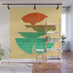 Go West (sail away in my boat) Wall Mural Gallery Image 1