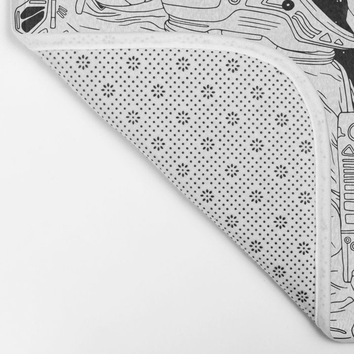 I Found a Space for Us Bath Mat Gallery Image 2