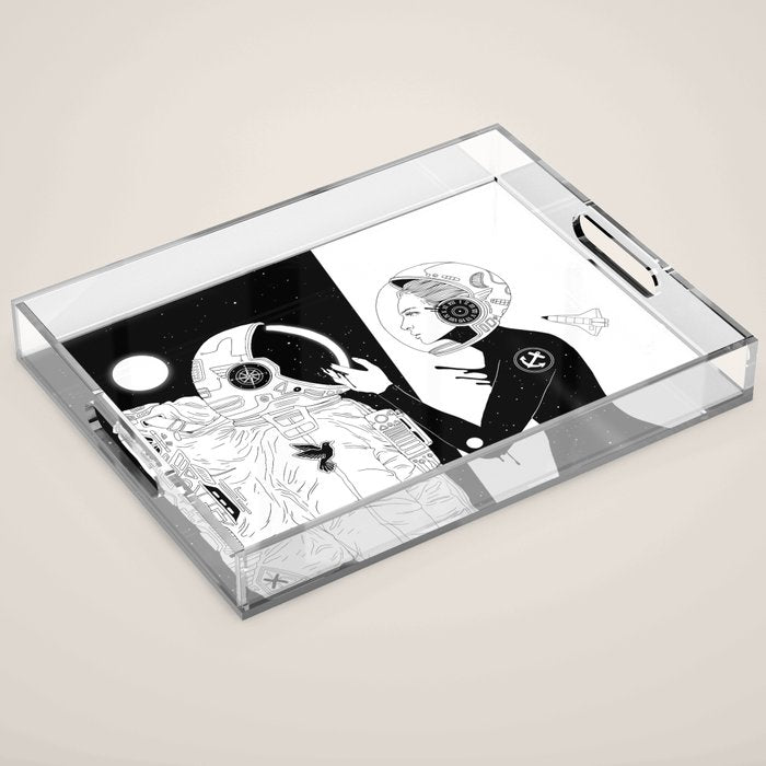 I Found a Space for Us Acrylic Tray Gallery Image 1
