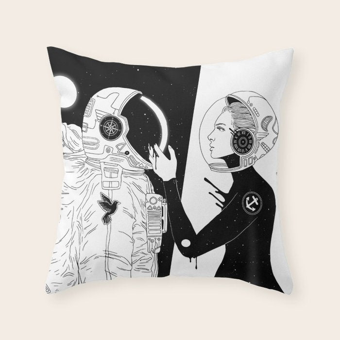 I Found a Space for Us Throw Pillow Gallery Image 6