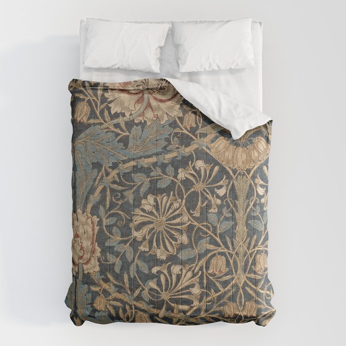 William Morris Honeysuckle Floral Comforter Gallery Image 6