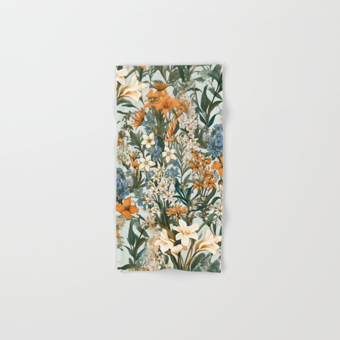 Countryside Bloom Floral Cottage Allure Bath Towel Gallery Image 1