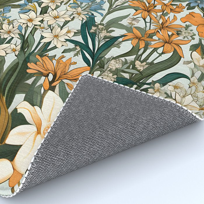 Countryside Bloom Floral Cottage Allure Rug Gallery Image 4