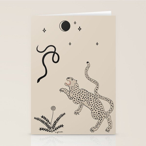 Desert Prey Stationery Card Gallery Image 1