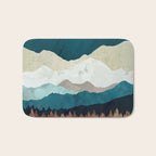 Fall Forest Night Bath Mat Gallery Image 1