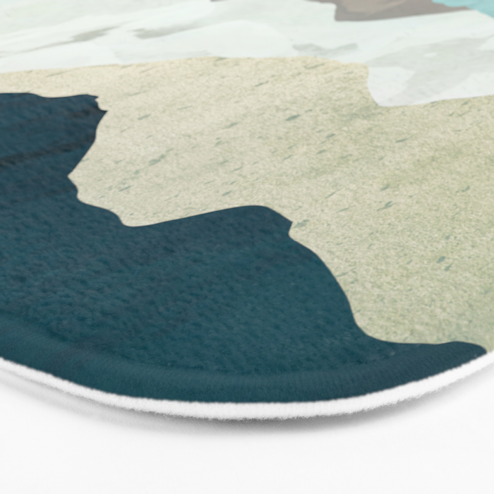 Fall Forest Night Bath Mat Gallery Image 3