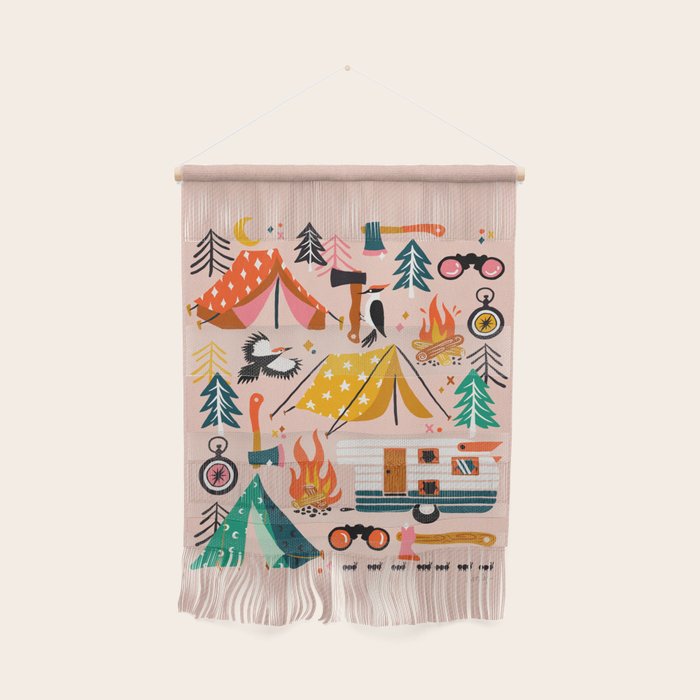 Camping Kit - Blush Palette Wall Hanging Gallery Image 1