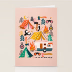 Camping Kit - Blush Palette Stationery Card Gallery Image 2