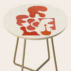 Mid Century Lava Side Table Gallery Image 2