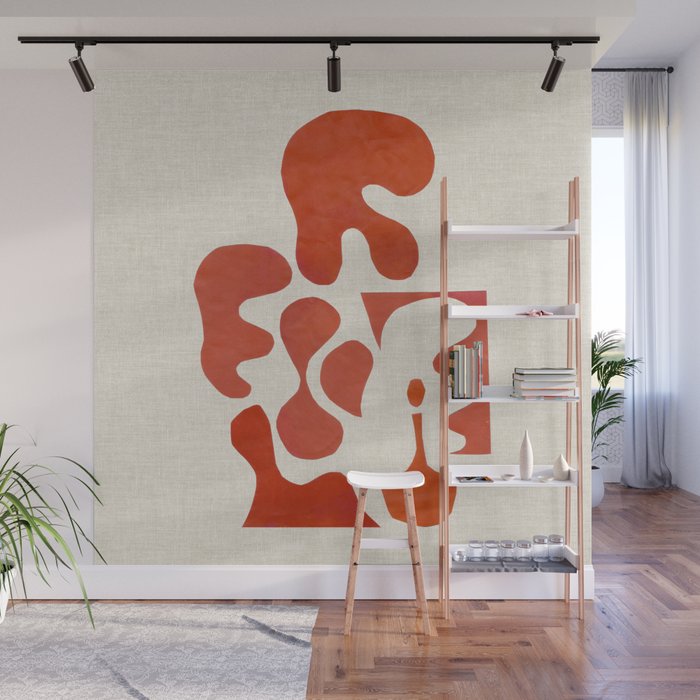 Mid Century Lava Wall Mural Gallery Image 1