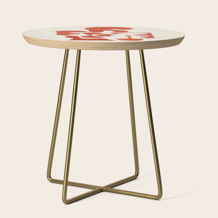 Mid Century Lava Side Table Gallery Image 1
