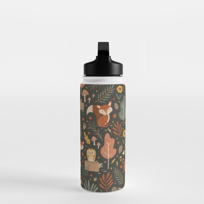 Woodland Critters Water Bottle Gallery Image 3