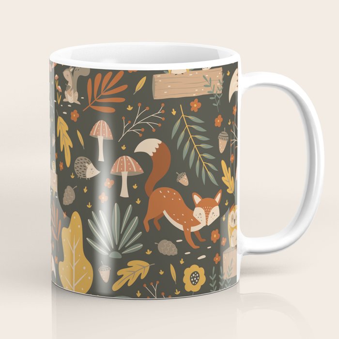 Woodland Critters Coffee Mug Gallery Image 1