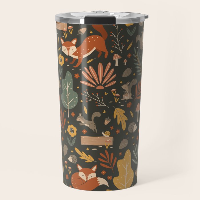 Woodland Critters Travel Mug Gallery Image 1