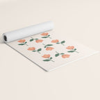Pink Peony Pattern Yoga Mat Gallery Image 2