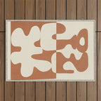 Duality in Motion 7 Outdoor Rug Gallery Image 1
