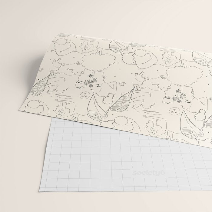 Morning Dreams Wrapping Paper Gallery Image 2