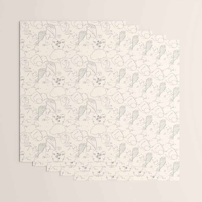 Morning Dreams Wrapping Paper Gallery Image 3