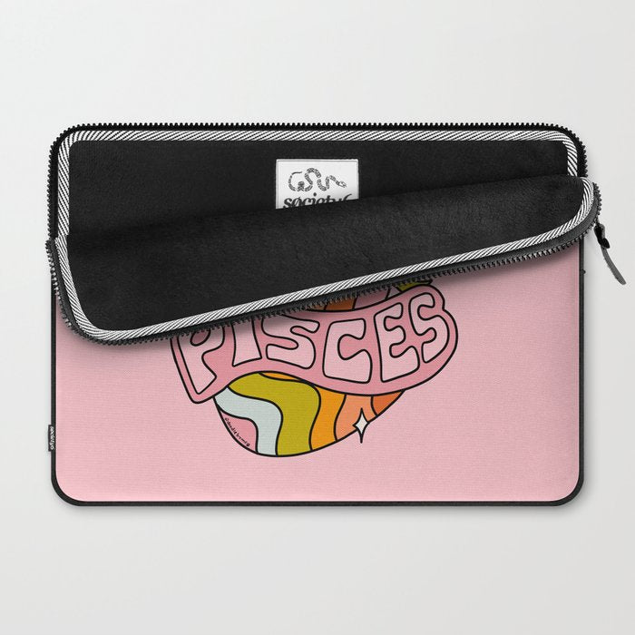 Pisces Strawberry Laptop Sleeve Gallery Image 2