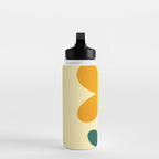 Giant yellow flower Water Bottle Gallery Image 3
