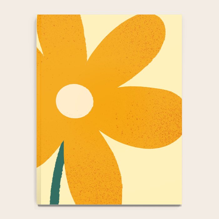Giant yellow flower Notebook Gallery Image 4