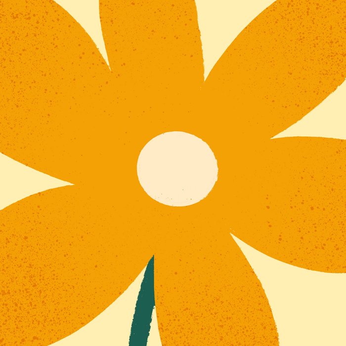 Giant yellow flower Coffee Mug Gallery Image 2