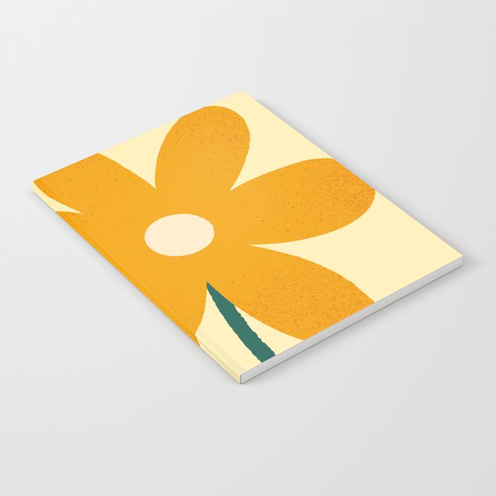 Giant yellow flower Notebook Gallery Image 1