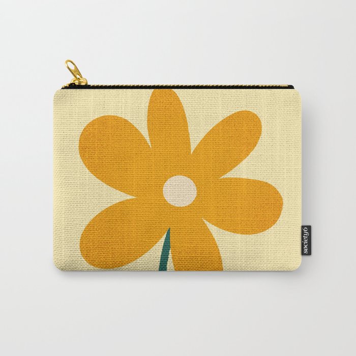 Giant yellow flower Carry All Pouch Gallery Image 1