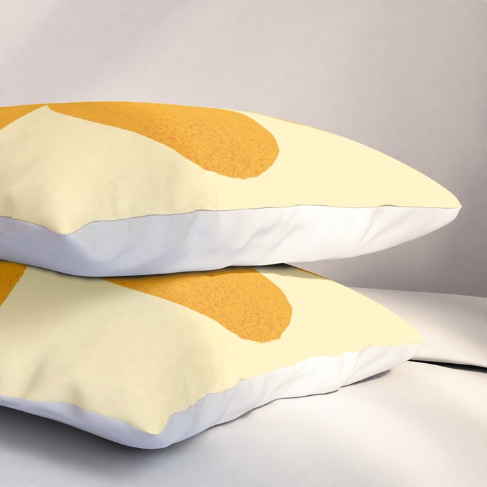 Giant yellow flower Pillow Sham Gallery Image 3