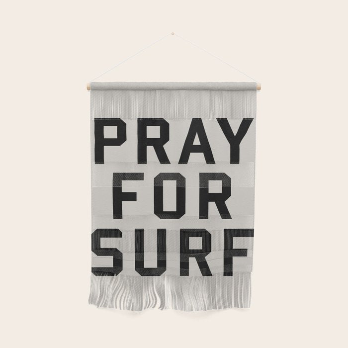 Pray For Surf Wall Hanging Gallery Image 1