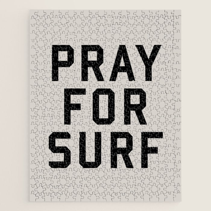 Pray For Surf Jigsaw Puzzle Gallery Image 1