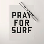Pray For Surf Wrapping Paper Gallery Image 1