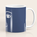 Wink (Navy) Coffee Mug Gallery Image 1