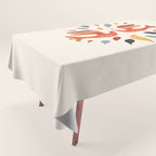 A Pair Of Festive Birds Tablecloth Gallery Image 1