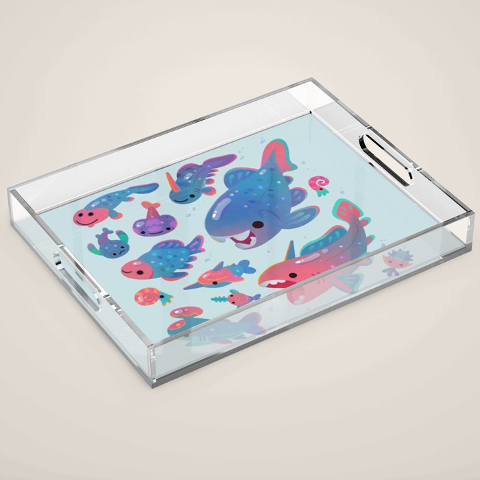 Devonian baby Acrylic Tray Gallery Image 1