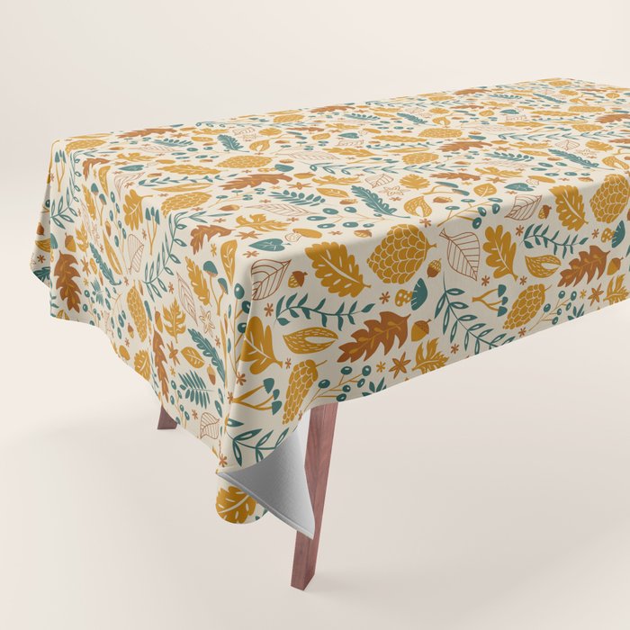 Autumn Foliage Tablecloth Gallery Image 1
