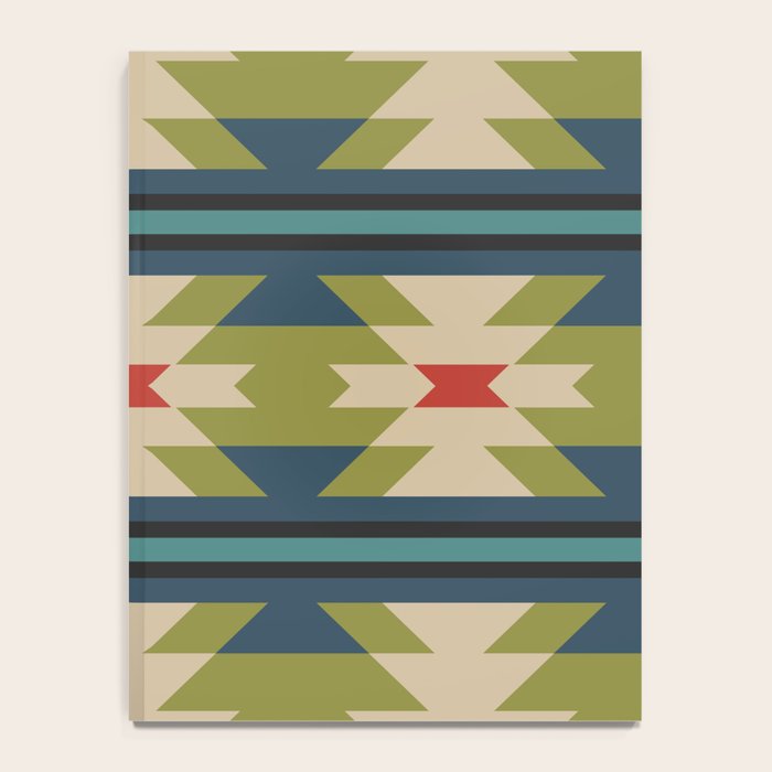Southwestern Pattern 118 Notebook Gallery Image 4