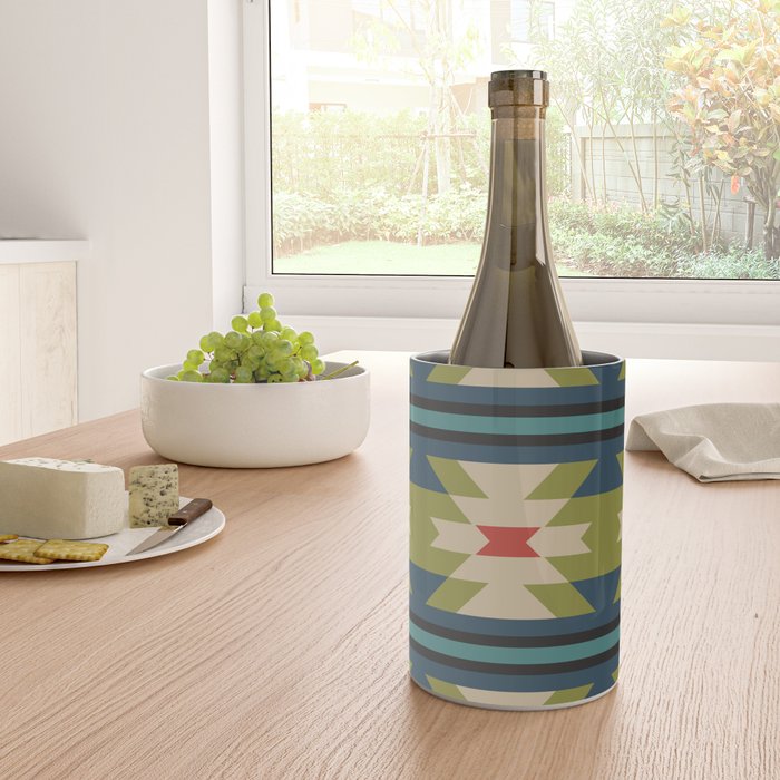 Southwestern Pattern 118 Wine Chiller Gallery Image 4
