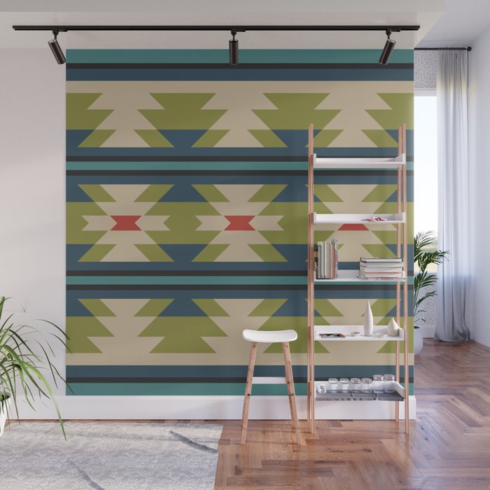 Southwestern Pattern 118 Wall Mural Gallery Image 1