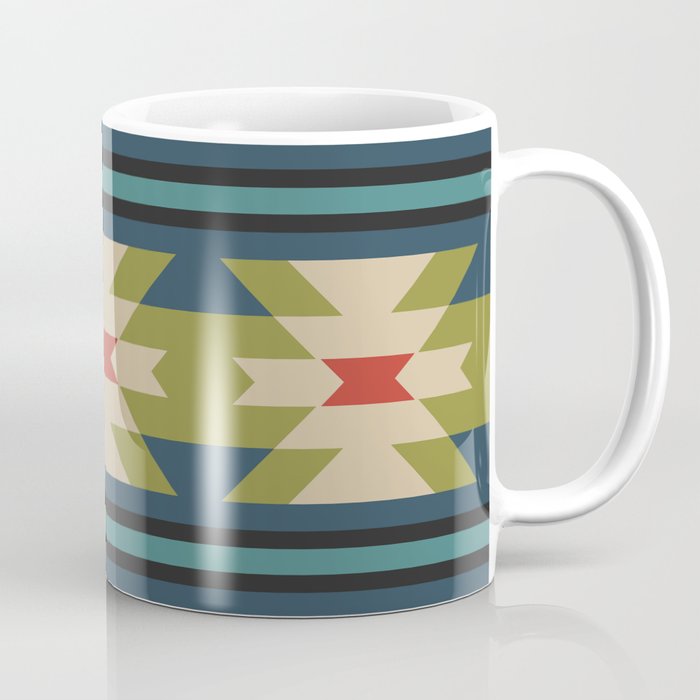 Southwestern Pattern 118 Coffee Mug Gallery Image 1