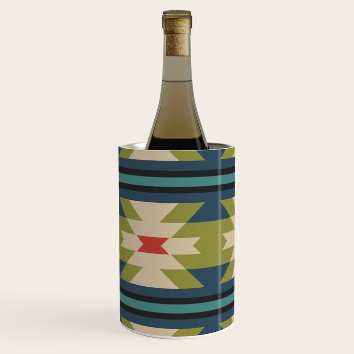 Southwestern Pattern 118 Wine Chiller Gallery Image 2
