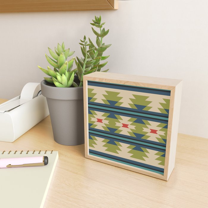 Southwestern Pattern 118 Mini Art Print Gallery Image 2